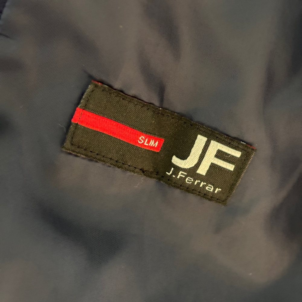 Men’s jf j.ferrar Navy Blue Sport Coat - Picture 5 of 7